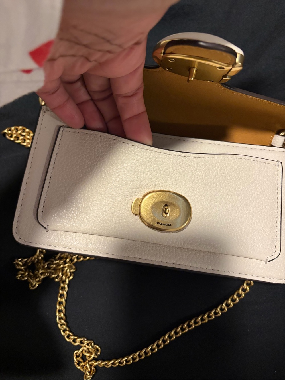 Coach Tabby Chain Clutch - Picture 5 of 9